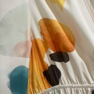 Abstract Print Dress